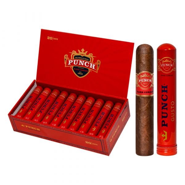 Punch Rare Corojo Gusto Tubo ⋆ Buy authentic Cuban Cigars & New World