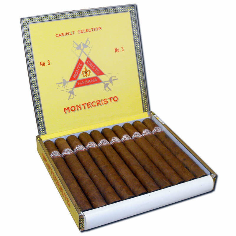 MONTECRISTO NO.3 n10 ⋆ Mail order authentic Cuban Cigars online from