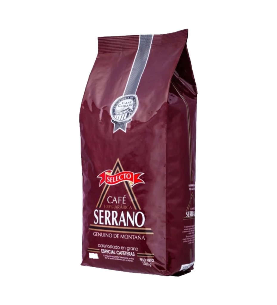 SERRANO CAFE TOSTADO "EN GRANO" 1000g ⋆ Mail order