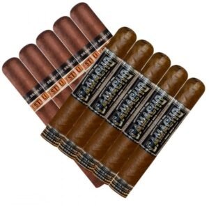 Double Stack AB Black Market Esteli vs Camacho Maduro