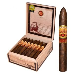 La Aurora 107 Maduro Belicoso