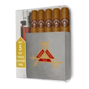 Montecristo Robusto Cigar Collection With Lighter