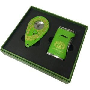 HOYO DE MONTERREY DOUBLE BLADE Cigar Cutter and Lighter Set by Xikar