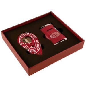 ROMEO y JULIETA DOUBLE BLADE Cigar Cutter and Lighter Set by Xikar